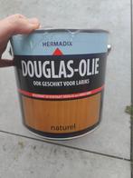 Hermadix Douglas olie naturel 5 potten helemaal nieuw, Doe-het-zelf en Verbouw, Verf, Beits en Lak, Ophalen of Verzenden, Nieuw