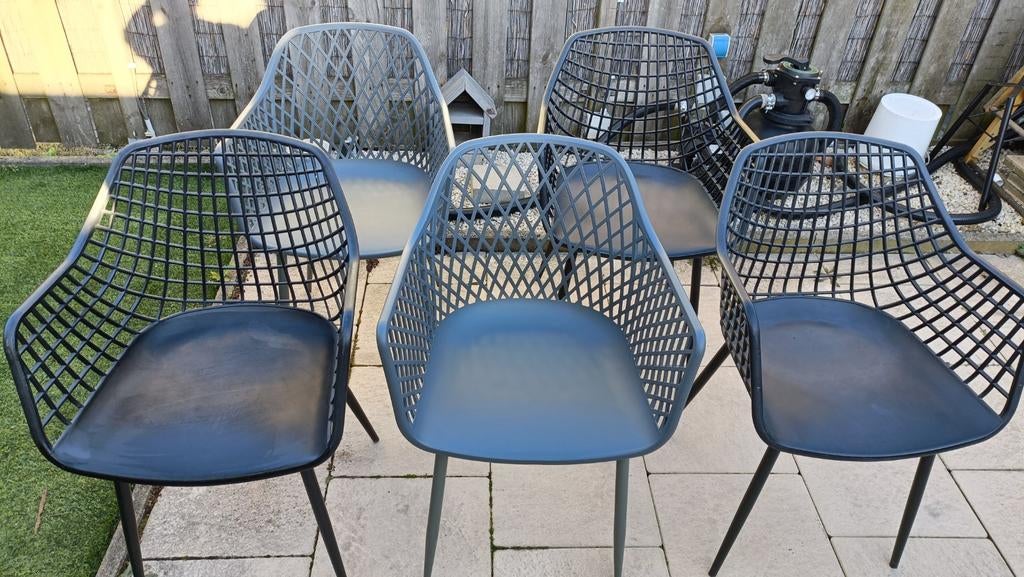 Kuip stoelen voor buiten, Ophalen, Kunststof