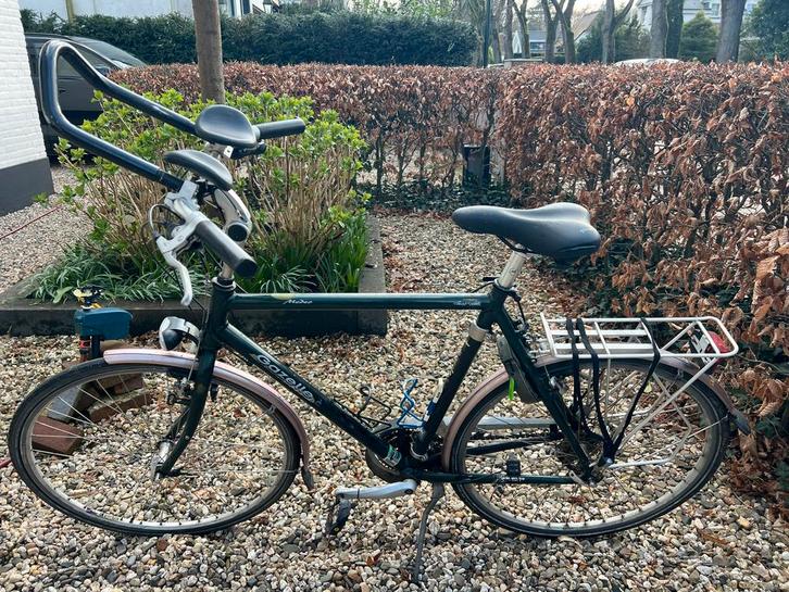 Gazelle Medeo Herenfiets- Groen, Fietsen en Brommers, Fietsen | Heren | Herenfietsen, Gebruikt, Gazelle, Versnellingen, Ophalen