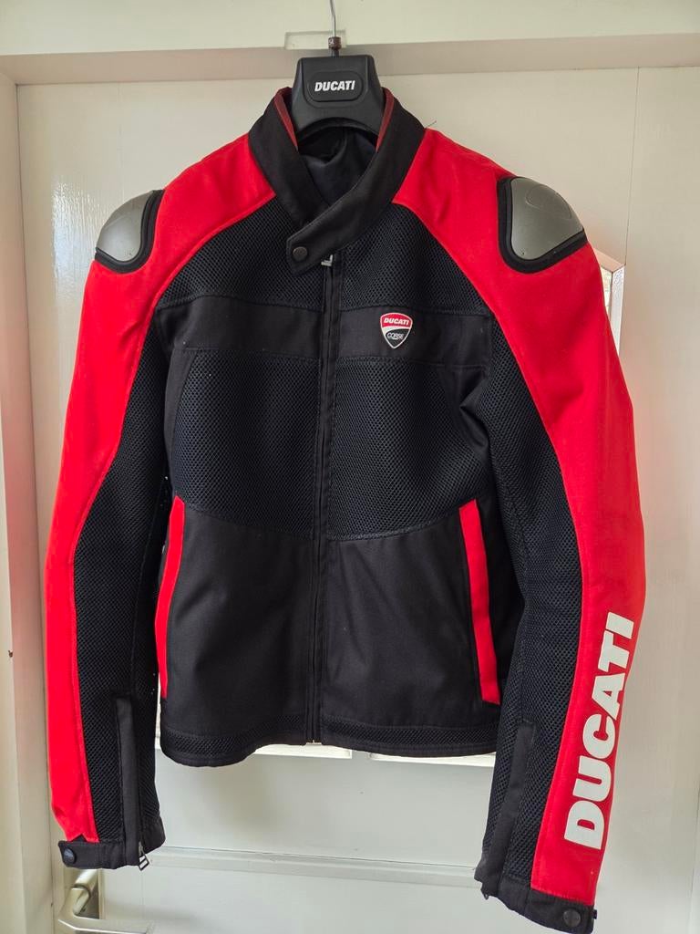 Ducati motorjas maat 54, Motoren, Kleding | Motorkleding, Ophalen, Tweedehands, Jas | textiel