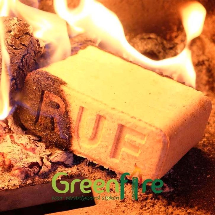 RUF Houtbriketten – per pak, Tuin en Terras, Haardhout, Blokken, Overige houtsoorten, Minder dan 3 m³, Ophalen of Verzenden