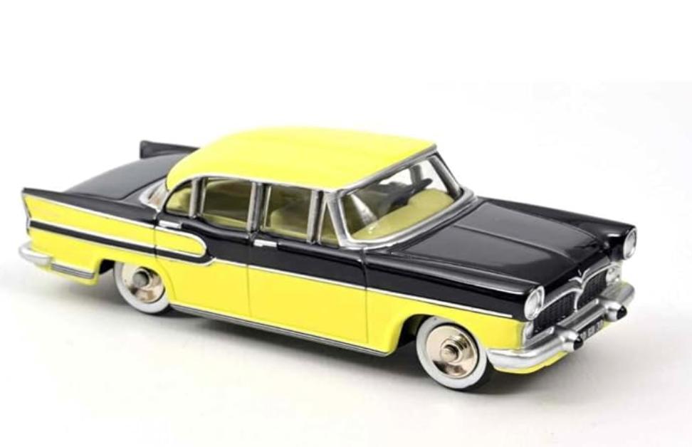 Simca Chambord geel 1958 & caravan Henon 1/43 NOREV CL5711, Hobby en Vrije tijd, Modelauto's | 1:43, Verzenden, Nieuw, Auto, Norev