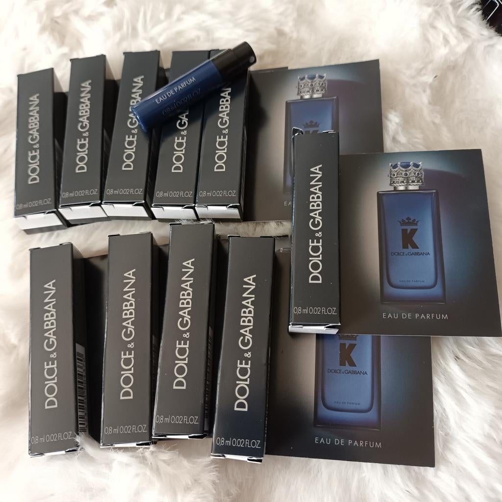 DOLCE&GABBANA heren parfum proefjes..10 stuks..nieuw, Ophalen of Verzenden, Nieuw