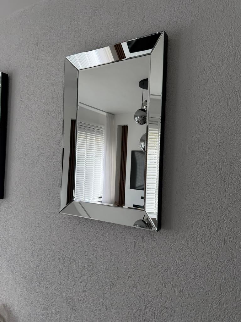 Spiegel Eric Kuster stijl, Huis en Inrichting, Woonaccessoires | Spiegels, Gebruikt, 100 tot 150 cm, Ophalen of Verzenden, Rechthoekig