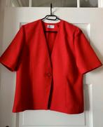 Vintage rood jasje met korte mouw Maat 40., Maat 38/40 (M), Ophalen of Verzenden, Zo goed als nieuw, Fisser