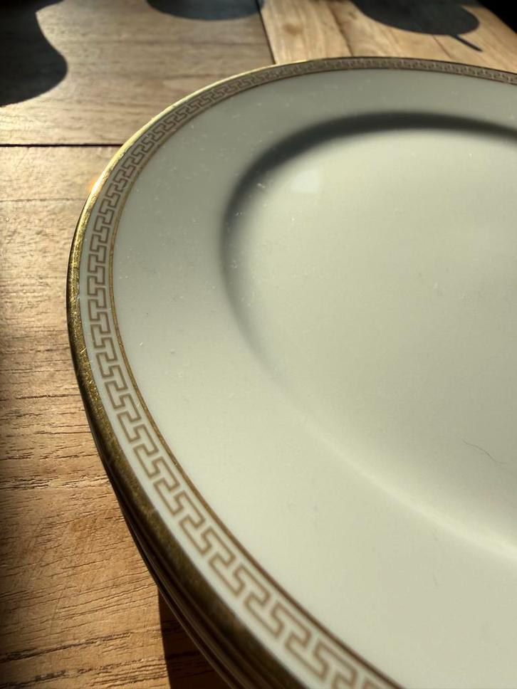 Heinrich & Co Selb Bavaria borden met gouden rand, Huis en Inrichting, Keuken | Servies, Zo goed als nieuw, Bord(en), Overige stijlen