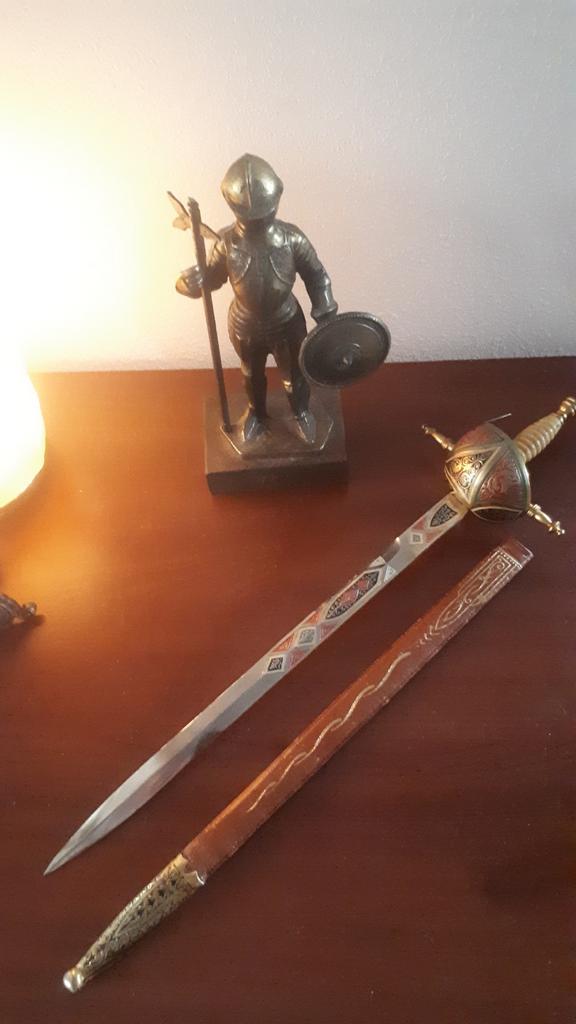 Ridder en zwaard voor decoratie, Ophalen of Verzenden