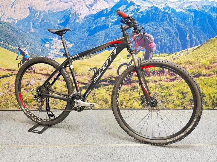Scott Scale 970 L Zwart/rood L, Fietsen en Brommers, Fietsen | Mountainbikes en ATB, Gebruikt, Overige merken