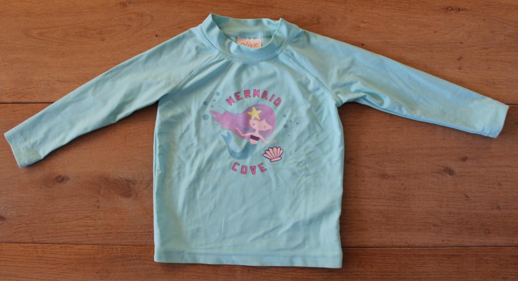 UV-shirt met zeemeermin van Alive 86/92, Gebruikt, Meisje, Ophalen of Verzenden, Alive