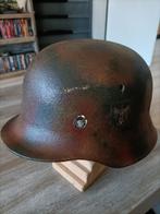 Duitse helm aluminium, Verzamelen, Ophalen of Verzenden, Duitsland, Helm of Baret