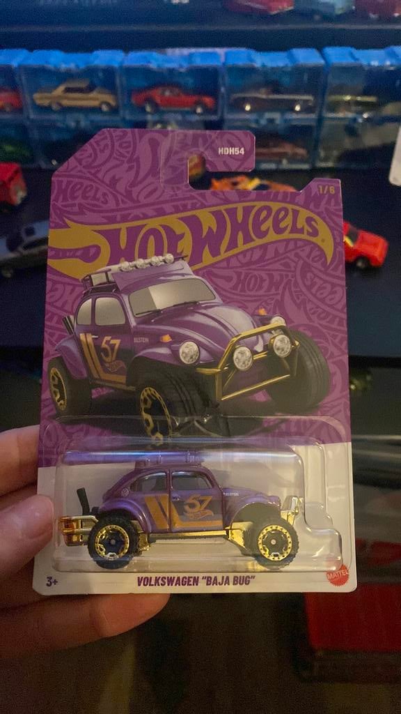 Hot Wheels Volkwagen Beatle Baja Bug 57 Years Anniversery, Ophalen of Verzenden, Nieuw, Auto