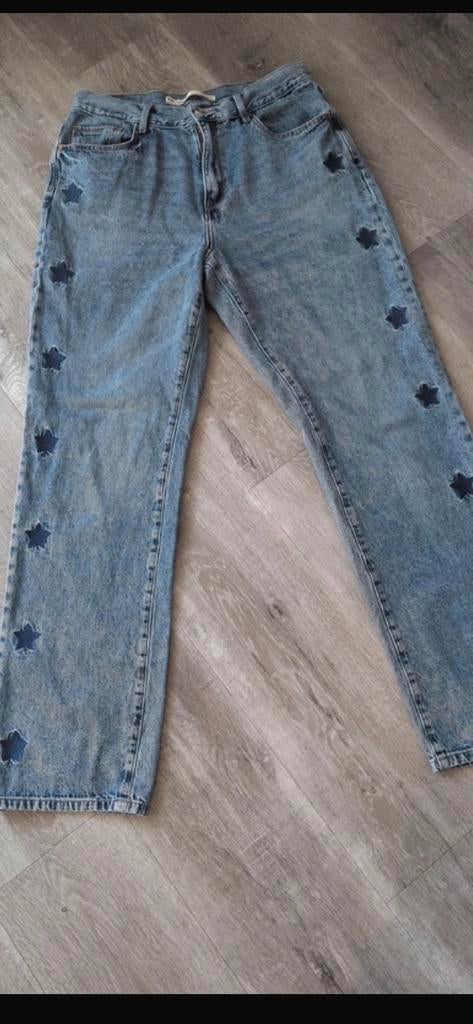 Raizzed Blauwe spijkerbroek met sterren maat 31/34, Kleding | Dames, Ophalen of Verzenden, Gedragen, Blauw, Overige jeansmaten