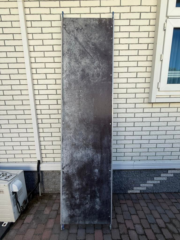 Steiger platform platen 2,50m - 10 stuks, Ophalen, Gebruikt, Rolsteiger of Kamersteiger, 2 tot 5 meter