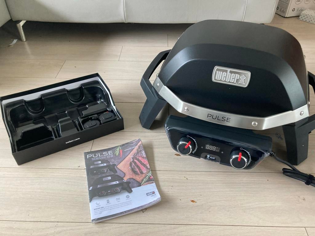Nieuwe Weber Pulse 2000 elektrische BBQ - Ongebruikt!, Ophalen, Nieuw