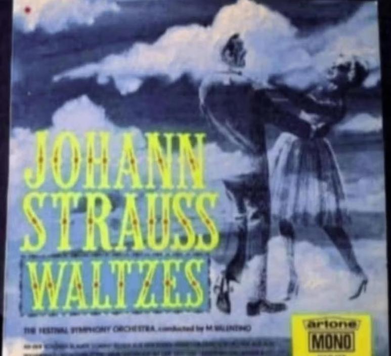 LP elpee, Johann Strauss, Waltzes, artone mono, Walzer von, Cd's en Dvd's, Vinyl | Klassiek, Ophalen of Verzenden, Classicisme
