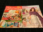 Sandra creatief. Twee bladen over Patchwork en gehaakte, Ophalen of Verzenden, Zo goed als nieuw, Breien of Haken