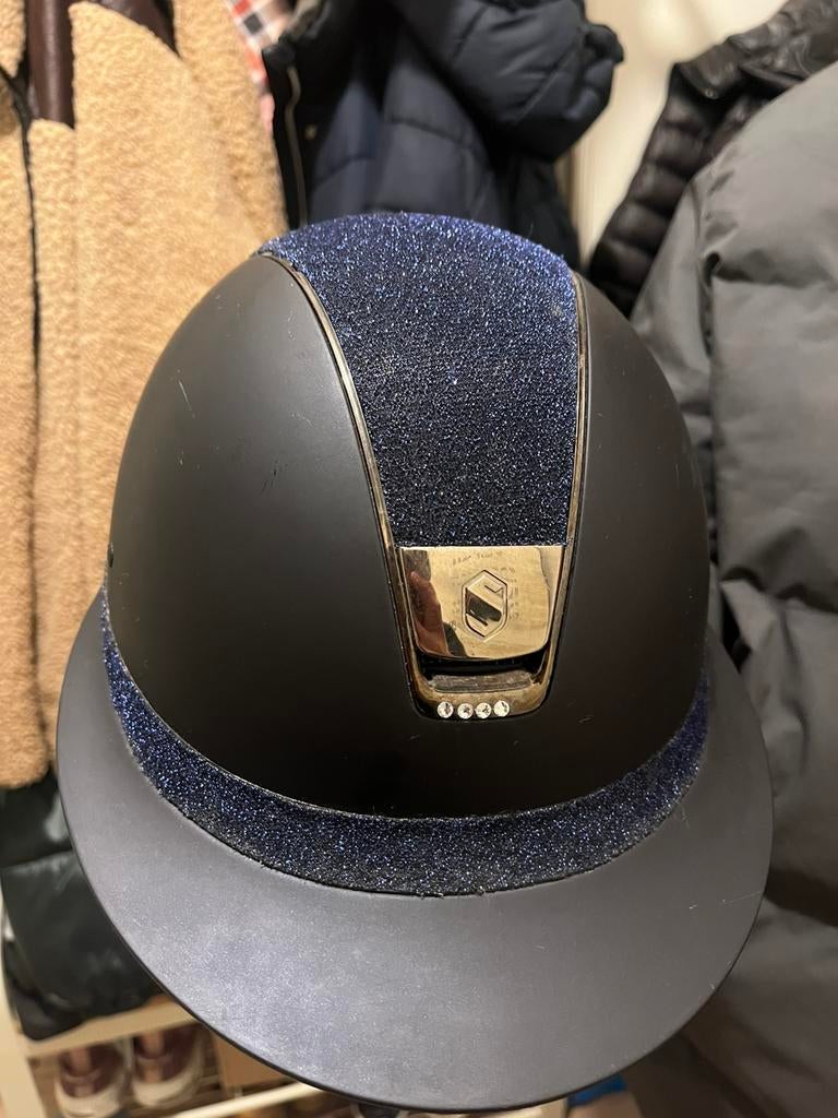 Samshield blauw glitter, Dressuur, Ophalen of Verzenden, Zo goed als nieuw, Dames