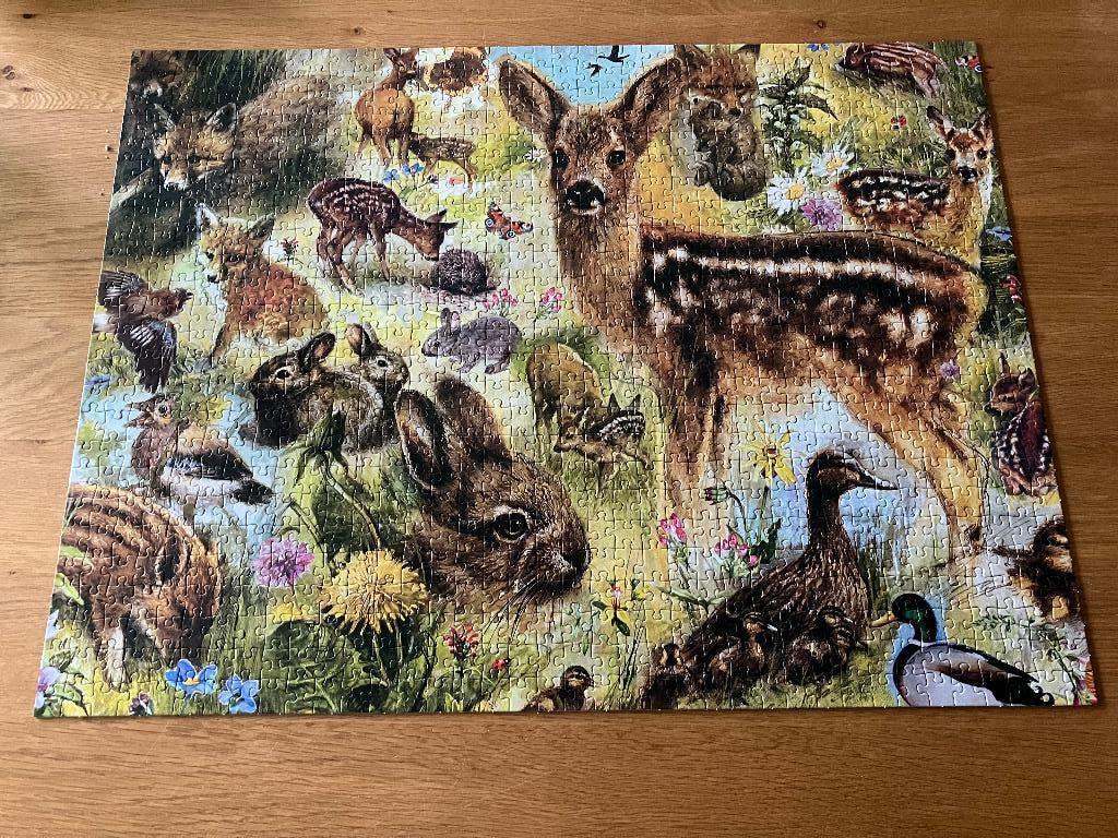 Puzzel Rien Poortvliet, Ophalen of Verzenden, 500 t/m 1500 stukjes, Zo goed als nieuw, Legpuzzel