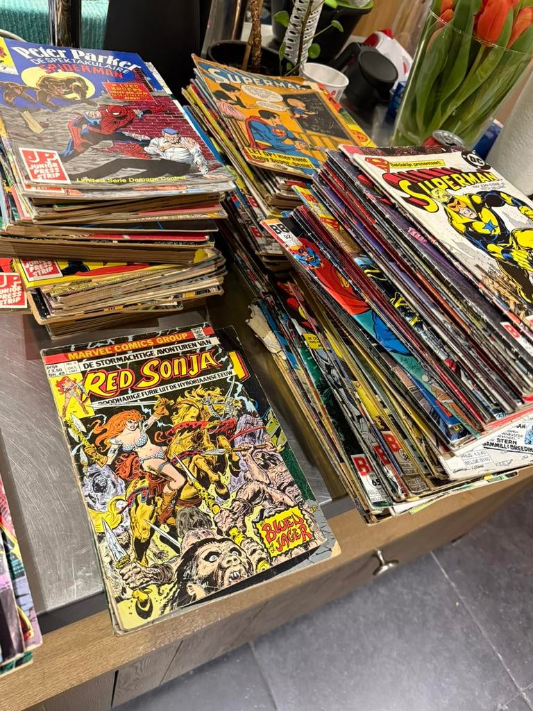 Partij oude strips DC COMICS, Boeken, Strips | Comics, Meerdere comics, Ophalen, Gelezen, Europa