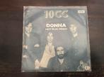 10cc - Donna / Hot Sun Rock (Single, Decca, UK6), Gebruikt, 7 inch, Single, Ophalen of Verzenden