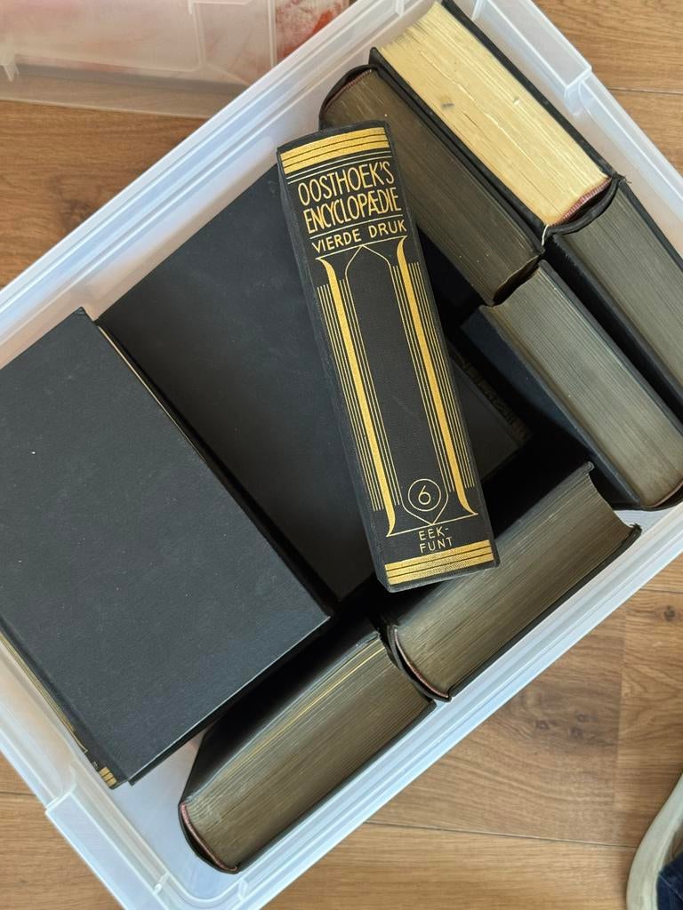 Oosthoeks Encyclopedie, vierde druk, Boeken, Encyclopedieën, Ophalen, Gelezen, Algemeen, Complete serie