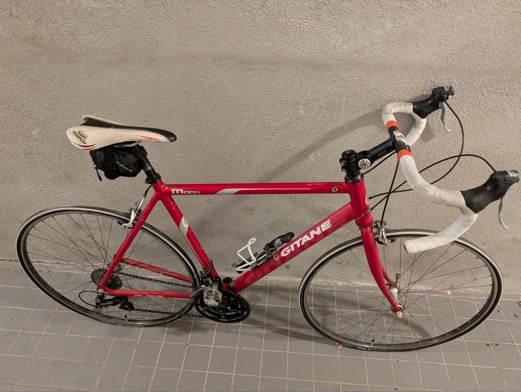 Gitane 300 mach racefiets alu frame Shimano onderdelen 54/56, Fietsen en Brommers, Gebruikt, Ophalen, Overige merken, 10 tot 15 versnellingen