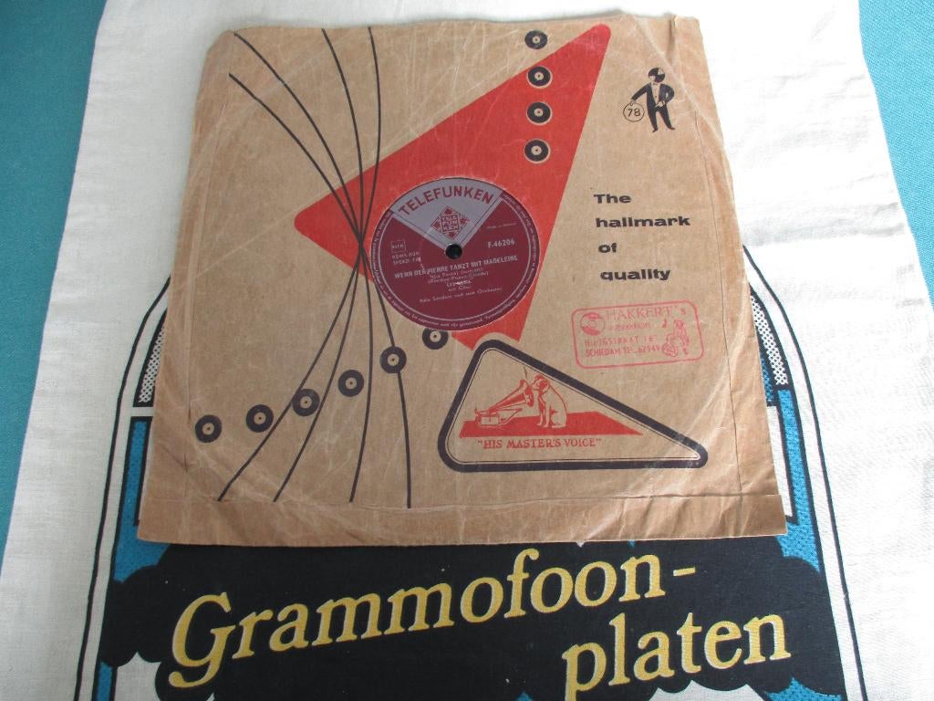 LYS ASSIA, Gebruikt, 10 inch, Ophalen of Verzenden, Beschermende buitenhoes
