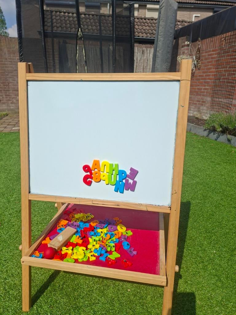 Krijt/magneet bord, Diversen, Schoolborden, Ophalen, Gebruikt, Krijtbord