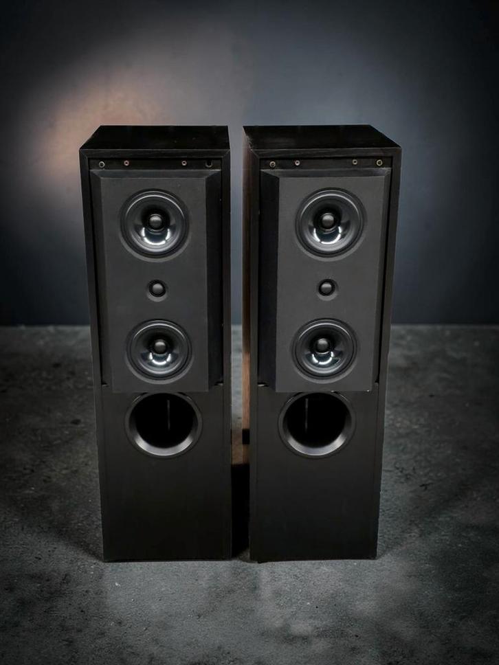 Kef 104/2, Audio, Tv en Foto, Luidsprekers, Refurbished, Front, Rear of Stereo speakers, 120 watt of meer, Overige merken, Ophalen
