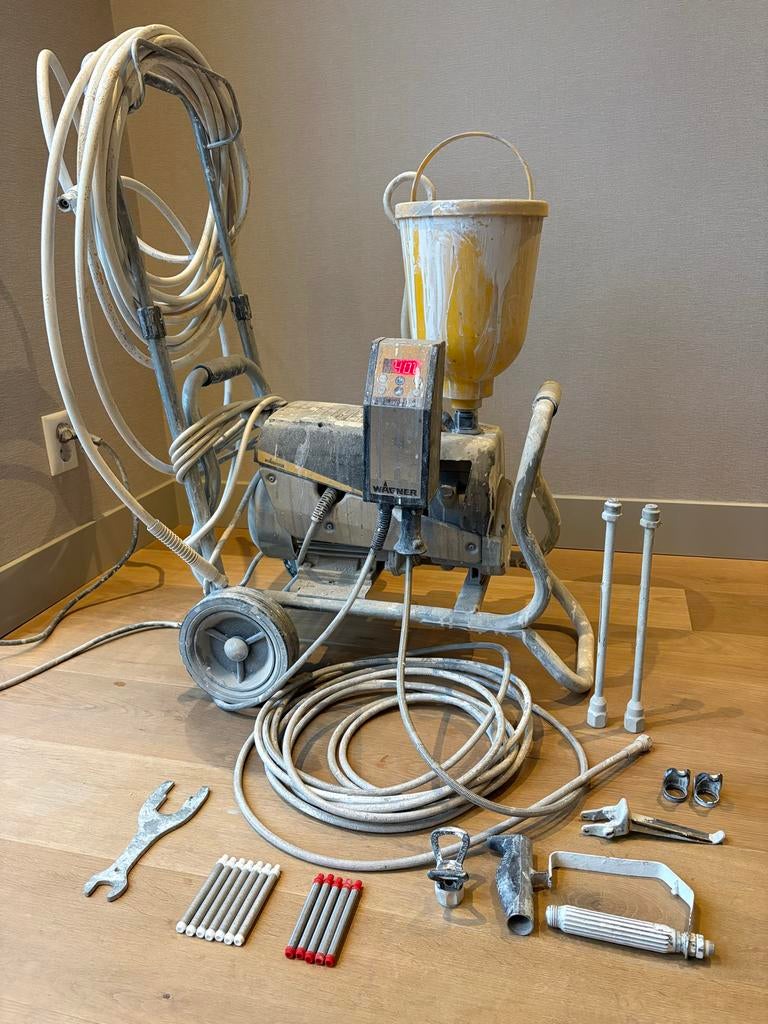 Gereviseerde Wagner SF 23 plus TempSpray verfspuit, Doe-het-zelf en Verbouw, Schildersmaterialen, Gebruikt, Verfspuit of Verfpomp