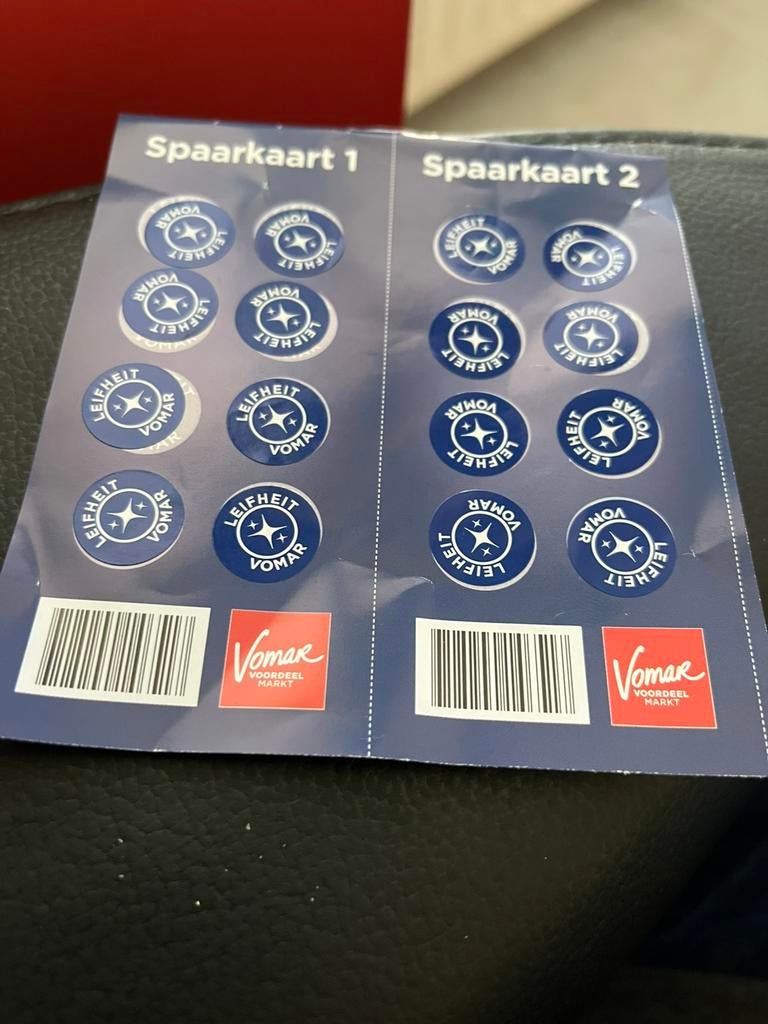 16 Zegels Vomar actie Leifheit 4 euro incl verzenden, Vomar, Verzenden