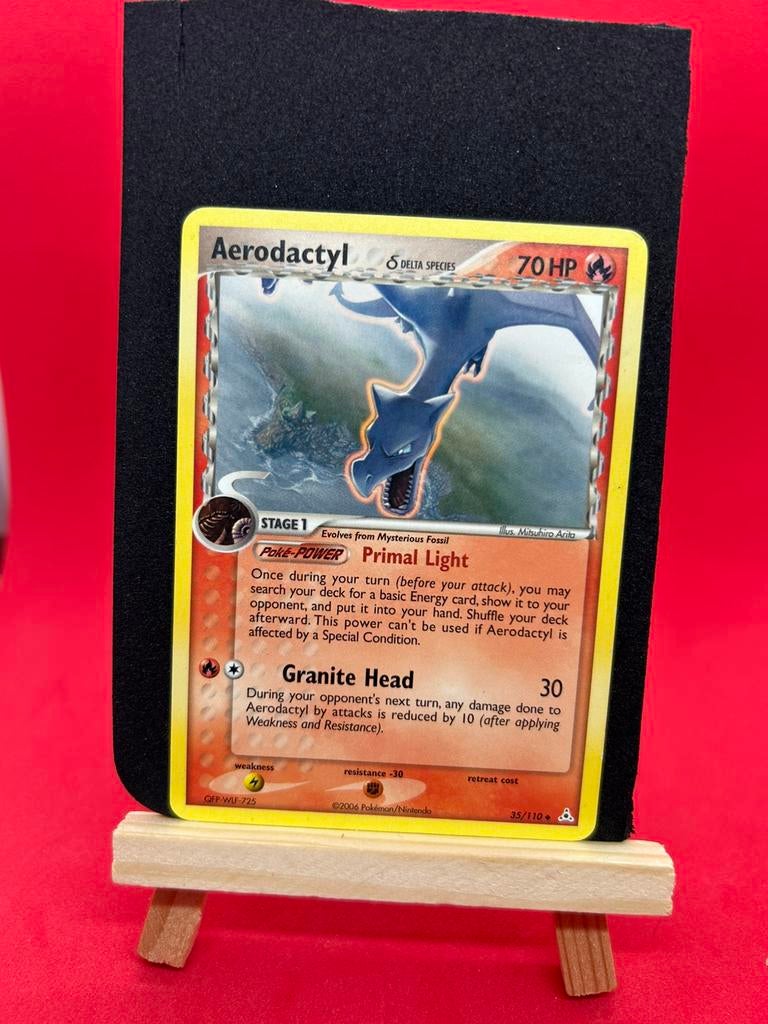Aerodactyl δ 35/110 – EX Holon Phantoms – Non‑Holo, Ophalen of Verzenden, Zo goed als nieuw