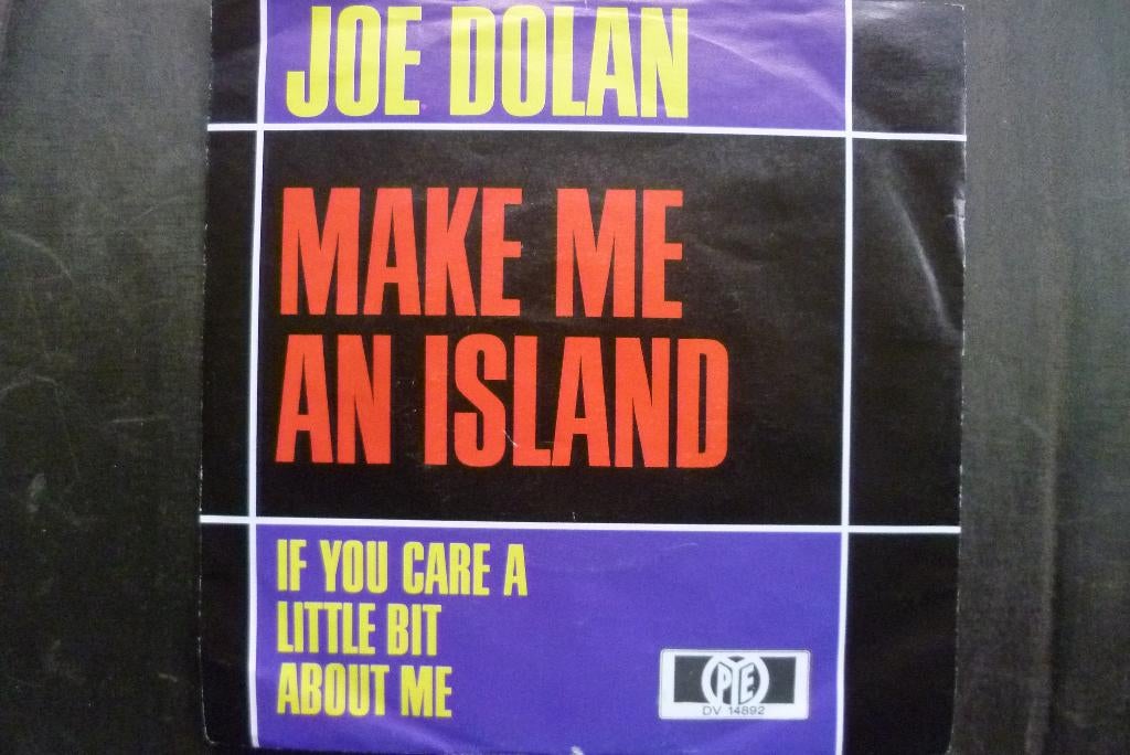 joe dolan - make me an island ( jaren 60 ), Cd's en Dvd's, Vinyl Singles, Overige genres, 7 inch, Single, Ophalen of Verzenden