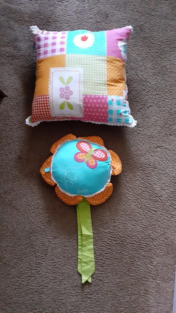 2 Leuke kussens van Lief! Lifestyle., Ophalen of Verzenden, Zo goed als nieuw, Overige kleuren, Overige vormen