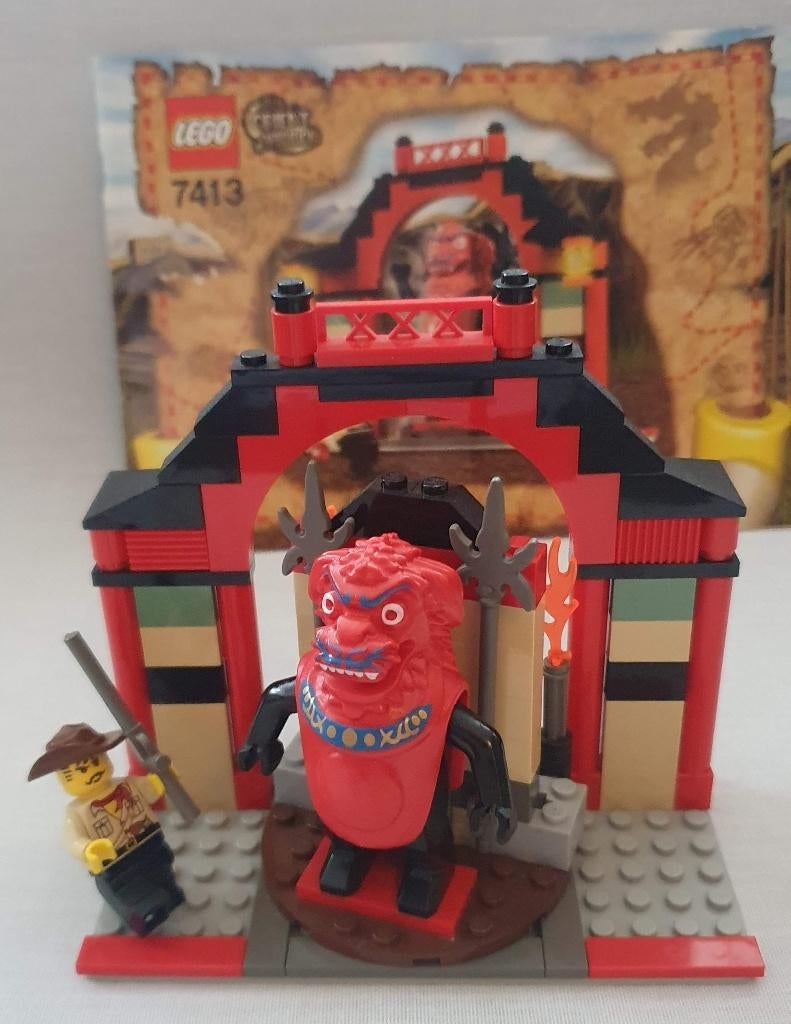 7413 Lego Orient Expedition Passage of Jun-Chi, Kinderen en Baby's, Speelgoed | Duplo en Lego, Ophalen of Verzenden, Zo goed als nieuw