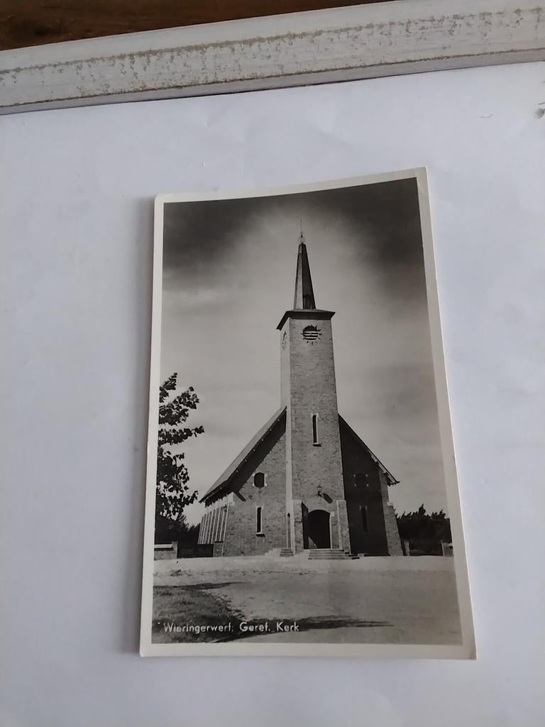 WIERINGERWERF. GEREF.,KERK, Ophalen of Verzenden, 1960 tot 1980, Groningen