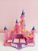 Polly Pocket roze Disney Cinderella kasteel, met verlichting, Verzamelen, Ophalen of Verzenden, Gebruikt