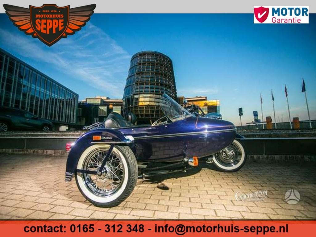 HARLEY-DAVIDSON ROAD KING ZIJSPAN COMBINATIE. (bj 2000) 15,0, HARLEY-DAVIDSON, Bedrijf, Onbekend, Toermotor