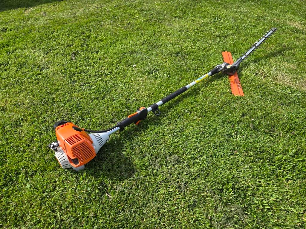 Zeer nette Stihl HL 100 K stokheggenschaar | 4-Mix HL100 K, Info@stihl.nl, Benzine, Gebruikt, Ophalen of Verzenden
