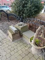 60x60 tegels, Ophalen of Verzenden, Zo goed als nieuw, Beton, Terrastegels