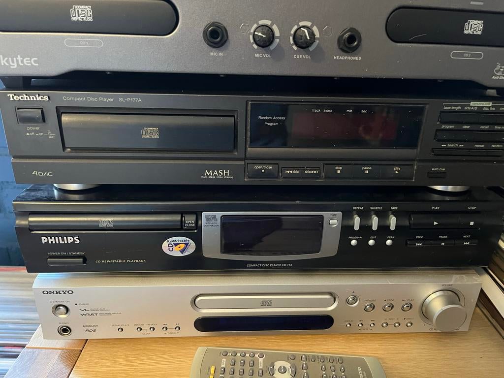 Technics Compact Disc Player SL-P177A en philips, Ophalen of Verzenden, Gebruikt, Technics