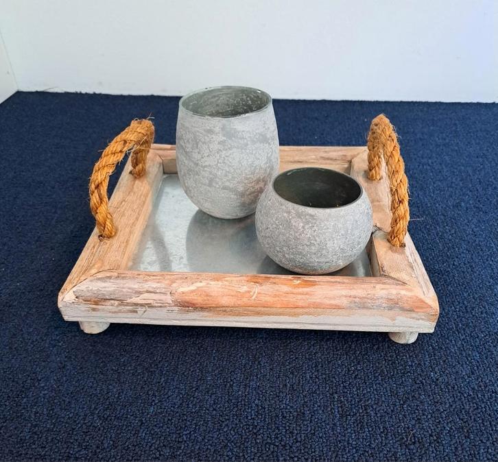 Leuke woonaccessoires 2 x, Huis en Inrichting, Woonaccessoires | Schalen en Manden, Nieuw, Rond, Ophalen