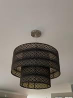 Hanglamp lampenkap Zwart kant, Huis en Inrichting, Lampen | Lampenkappen, Ophalen, Gebruikt, 25 tot 50 cm, Zwart