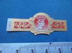 Oude sigarenband GALBA Imported met Keizer en nr. 11680, Ophalen of Verzenden, Zo goed als nieuw, Sigarenbandjes