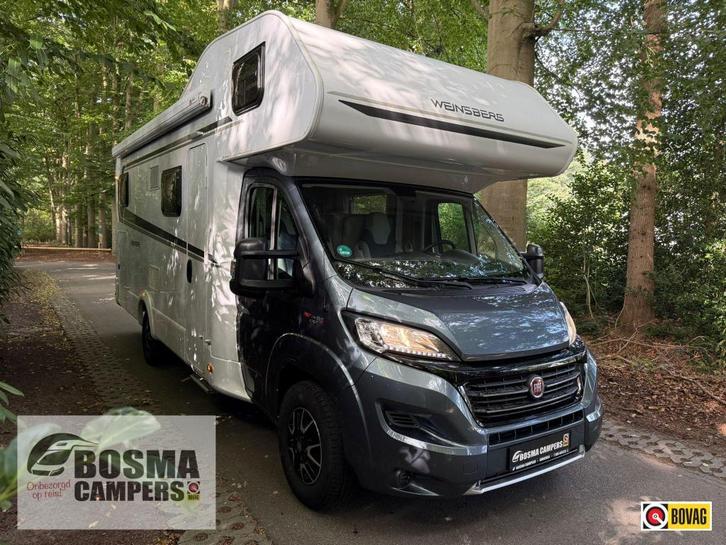 Weinsberg CaraHome 700 DG Alkoof XL Garage Airco Euro 6 2017, Caravans en Kamperen, Campers, Bedrijf, tot en met 6, Weinsberg