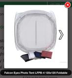 Foto tent - 1.20 x 1.20 Falcon Eyes - product fotografie, Audio, Tv en Foto, Fotografie | Fotostudio en Toebehoren, Ophalen of Verzenden