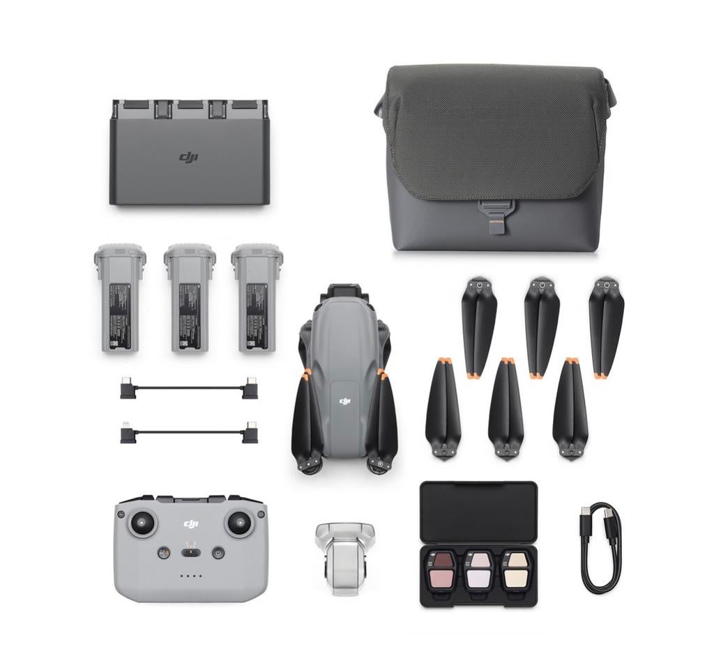DJI Combo Fly More Air 3S DJI RC-N3 Drone factuur+ Garantie, Dji, Dji, Nieuw, Ophalen of Verzenden