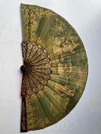 Handwaaier met tafereel, Ophalen of Verzenden