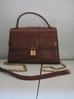 Bruin crossbody tasje 19 x 14 cm in nieuwe staat!, Ophalen of Verzenden, Zo goed als nieuw, Bruin, Schoudertasje