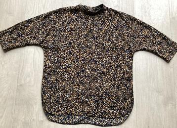 Leuke blouse / tuniek maat 44 met print beschikbaar voor biedingen